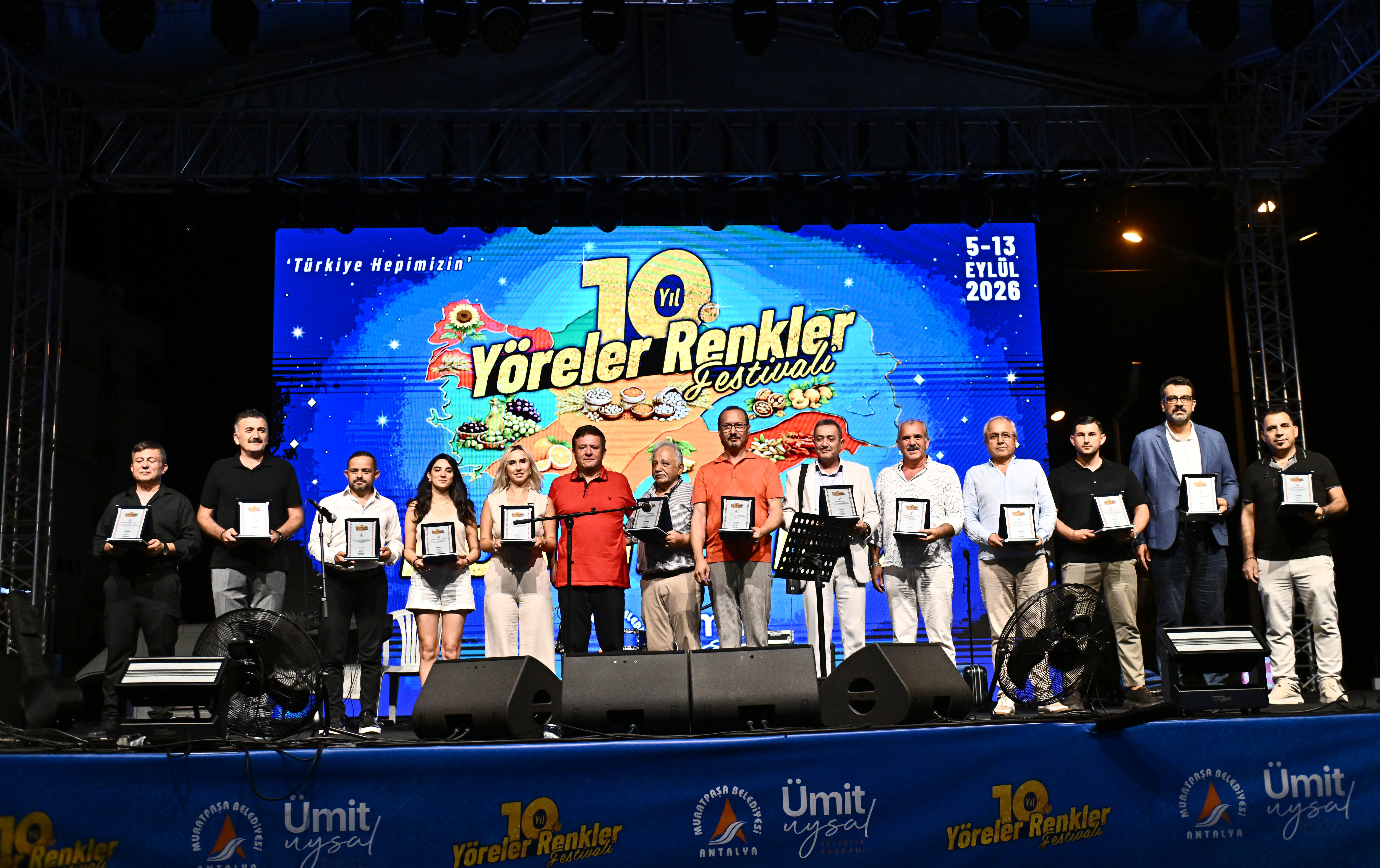 Yöreler Renkler Festivali İç Anadolu Gecesiyle devam etti